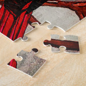 ザレッド（鳥）ショウジョウコウカンチョウ ジグソーパズル (側面)