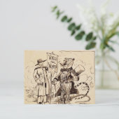 ザレディとタイガーbyクリフフォード・K・ベリマン ポストカード (スタンド正面)