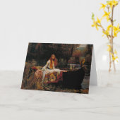 ザレディオブシャロットウォーターハウス カード (黄色い花)