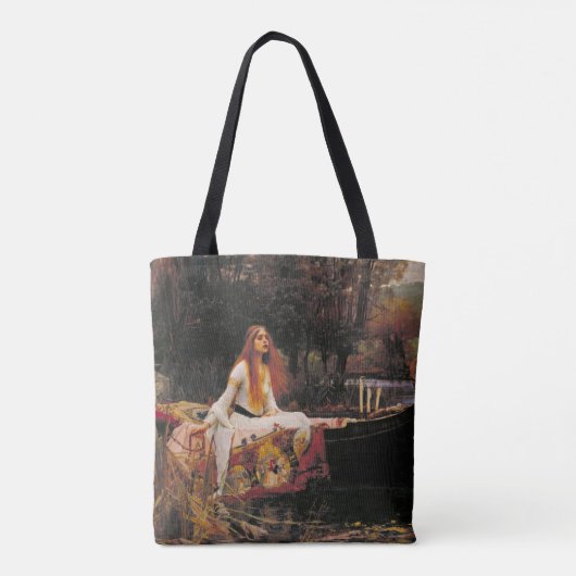 ザレディオブシャロットバイジョンウォーターハウス トートバッグ (裏面)