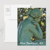 ザレディーインザファウンテンウェストブルックフィールドのポストカード ポストカード (正面/裏面)