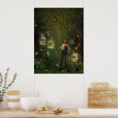 ザレディーオブザランタンプリント ポスター (キッチン)