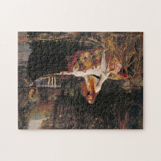 ザレディーオブシャロットジョンウィリアムウォーターハウスパズル ジグソーパズル (横)