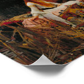 ザレディーオブシャロット – ウォーターハウス ポスター (角)