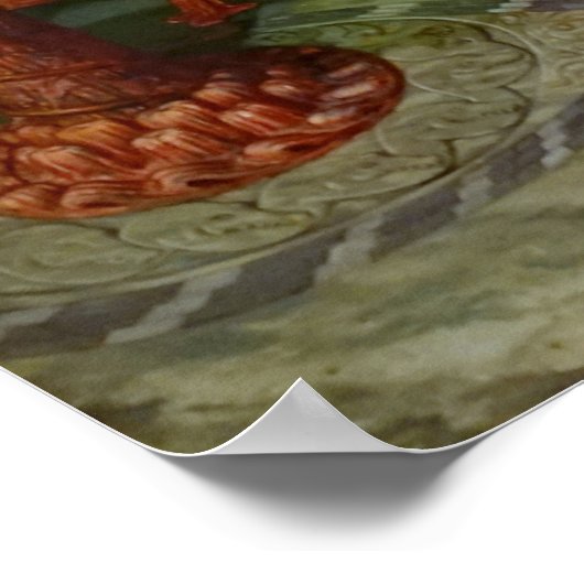 ザレディーオブシャロットbyプレラファエリートウィリアム狩り ポスター (角)