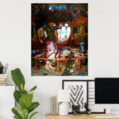 ザレディーオブシャロットbyプレラファエリートウィリアム狩り ポスター (ホームオフィス)