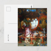 ザレディーオブシャロットbyプレラファエリートウィリアム狩り ポストカード (正面/裏面)