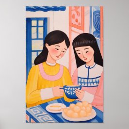 ザレディースアットザカフェ ポスター