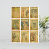 ザレディースホームジャーナルヴィンテージATCカード (スタンド正面)