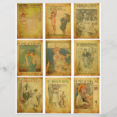 ザレディースホームジャーナルヴィンテージATCカード (正面)