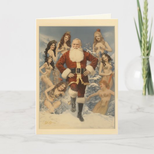 ザレディースマンホリデーカード カード (正面)