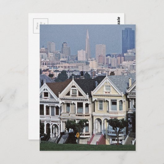 ザレディ色彩の鮮やかズサンフランシスコ ポストカード (正面/裏面)