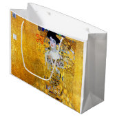 ザレディ・イン・金ゴールド、グスタフ・クリムト ラージペーパーバッグ (正面アングル)