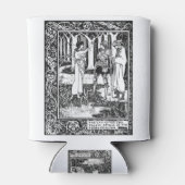 ザレディ・オブ・ザ・レイク、Aubrey Beardsley著 – HD 缶クーラー (裏面)