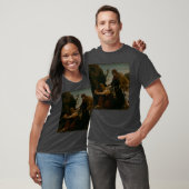 ザレファトの寡婦からパンを受けるエリヤ Tシャツ (ユニセックス)