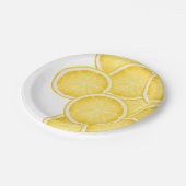 ザレモンスピリツイエローパーティー紙プレート ペーパープレート (アングル)