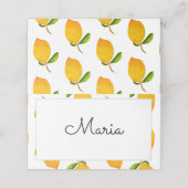 ザレモン座席表 プレイスカード (外部開封)