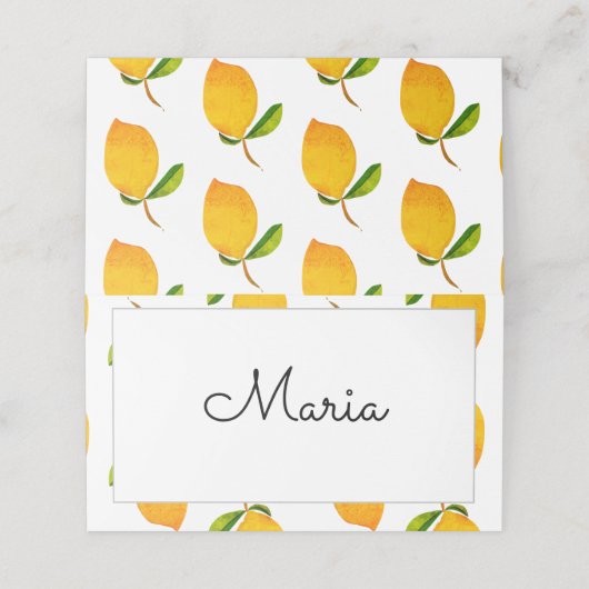 ザレモン座席表 プレイスカード (外部開封)