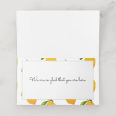 ザレモン座席表 プレイスカード (内部開封)