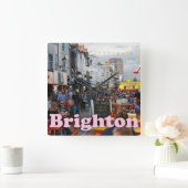 ザレーンズブライトン スクエア壁時計 (ホーム)