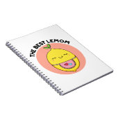 ザレ最高のマムおもしろいレモンパン ノートブック (右側)