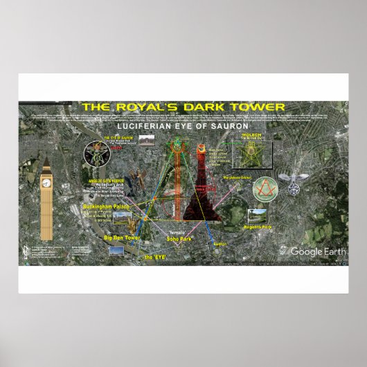 ザロイヤルズダークタワー ポスター (正面)