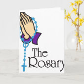 ザロザリオ カード (黄色い花)