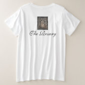 ザロザリオ プラスサイズTシャツ (デザイン裏面)