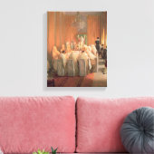 ザロスシルドファミリーアット祈りの言葉 キャンバスプリント (インサイチュ (リビング))