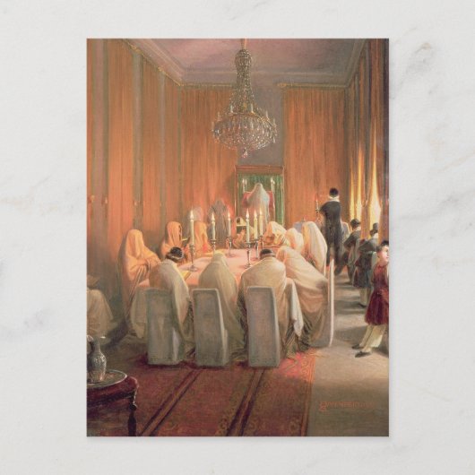 ザロスシルドファミリーアット祈りの言葉 ポストカード (正面)