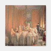 ザロスシルドファミリーアット祈りの言葉 マグネット (正面)