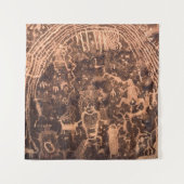 ザロチェスターパネルピクトグラフユタ タペストリー (正面)