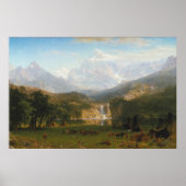 ザロッキーマウンテンズランダーズヴィンテージ絵画ズ ポスター (正面)