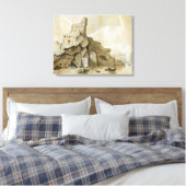 ザロックオブクアンイン キャンバスプリント (インサイチュ (寝室))