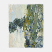 ザロックスビンセント・ヴァン・ゴッホ フリースブランケット (正面)