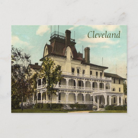 ザロックフェラーホームヴィンテージはがき ポストカード (正面)