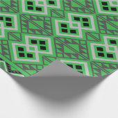 ザロッジ（グリーン） ラッピングペーパー (角)