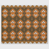 ザロッジ（ブラウン） ラッピングペーパー (フラット)