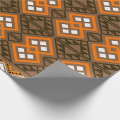 ザロッジ（ブラウン） ラッピングペーパー (角)