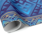 ザロッジ（ブルー） ラッピングペーパー (ロールコーナー)