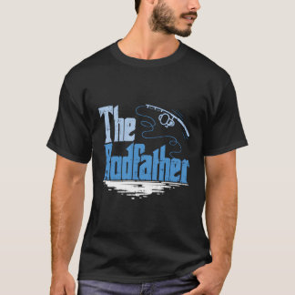 ザロドファーザーおもしろい魚釣りパロディーギフト Tシャツ
