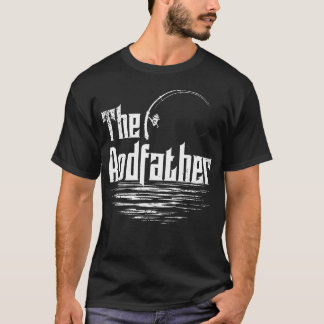 ザロドファーザーおもしろい魚釣り Tシャツ