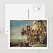 ザロバ(キャンバス上の油) ポストカード (正面/裏面)