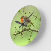 ザロビン ラウンド壁時計 (傾斜)