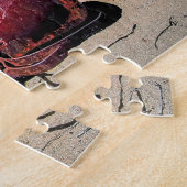 ザロブスター車aヴィンテージ1939 Chevy ジグソーパズル (側面)