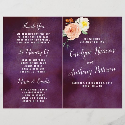 ザロマンスイン開花結婚ズコレクション (正面)