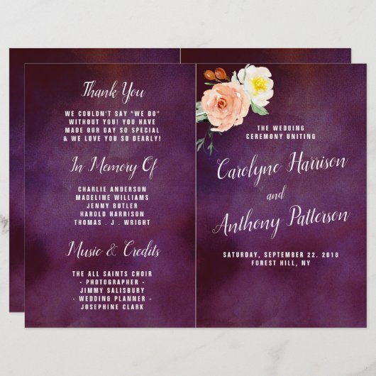 ザロマンスイン開花結婚ズコレクション (正面/裏面)