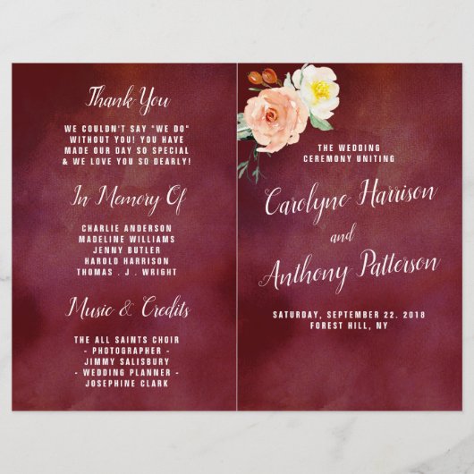 ザロマンスイン開花結婚ズコレクション (正面)