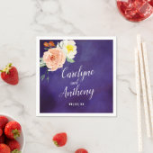 ザロマンスイン開花結婚ズコレクション スタンダードカクテルナプキン (インサイチュ)