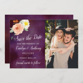 ザロマンスイン開花結婚ズコレクション セーブザデート (正面/裏面)